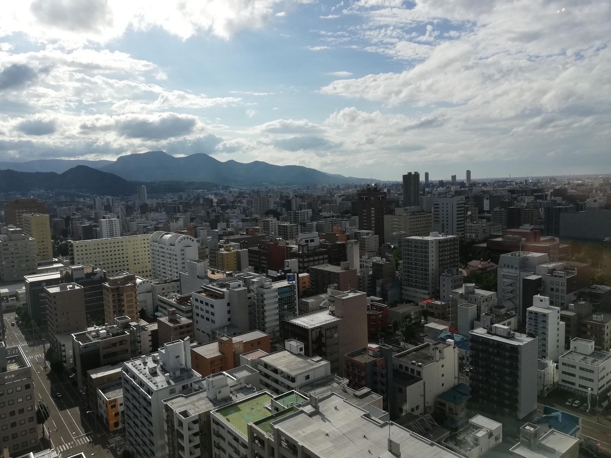 Sapporo Prince Hotel Екстериор снимка View of the city