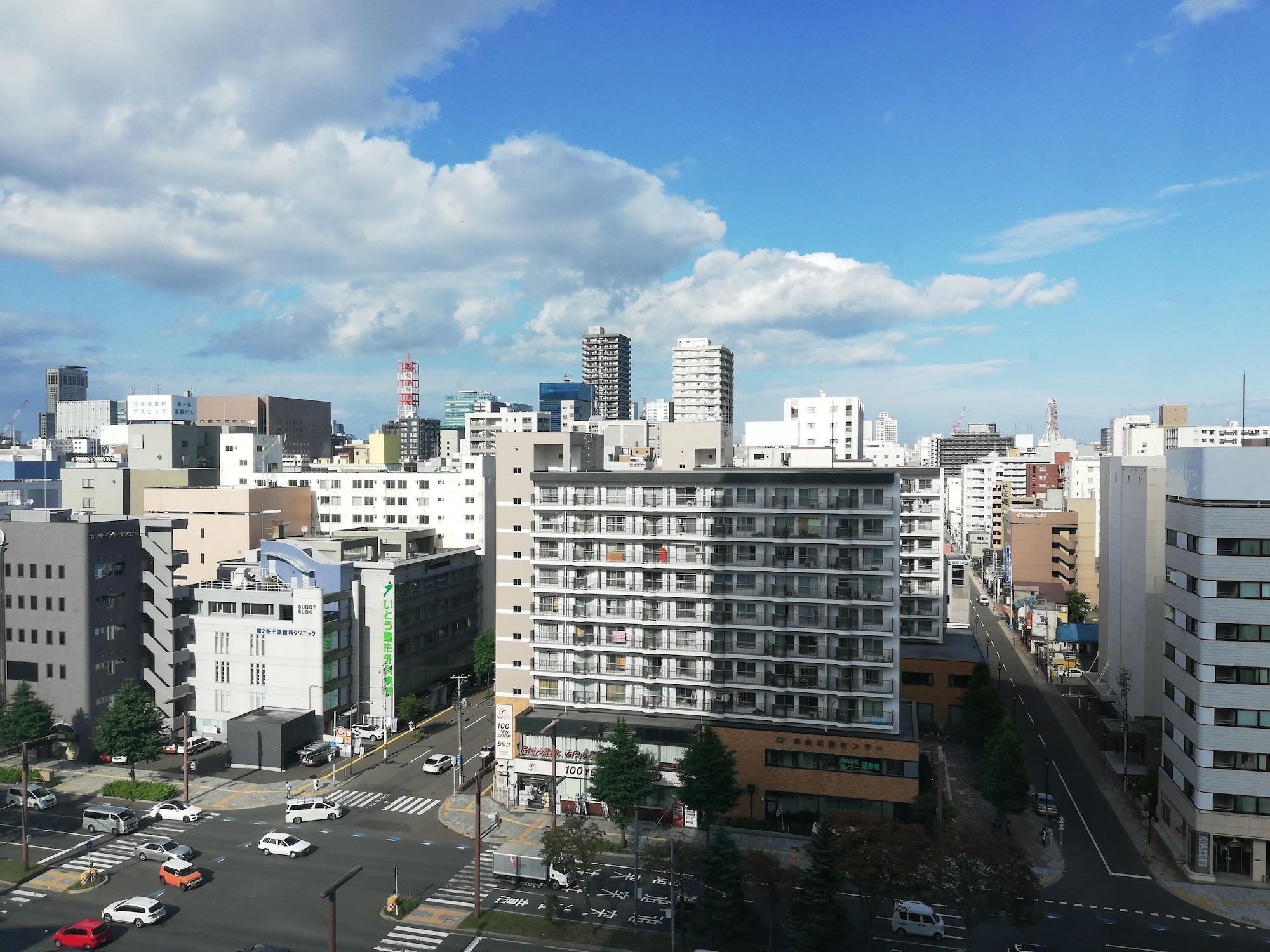 Sapporo Prince Hotel Екстериор снимка View of the city