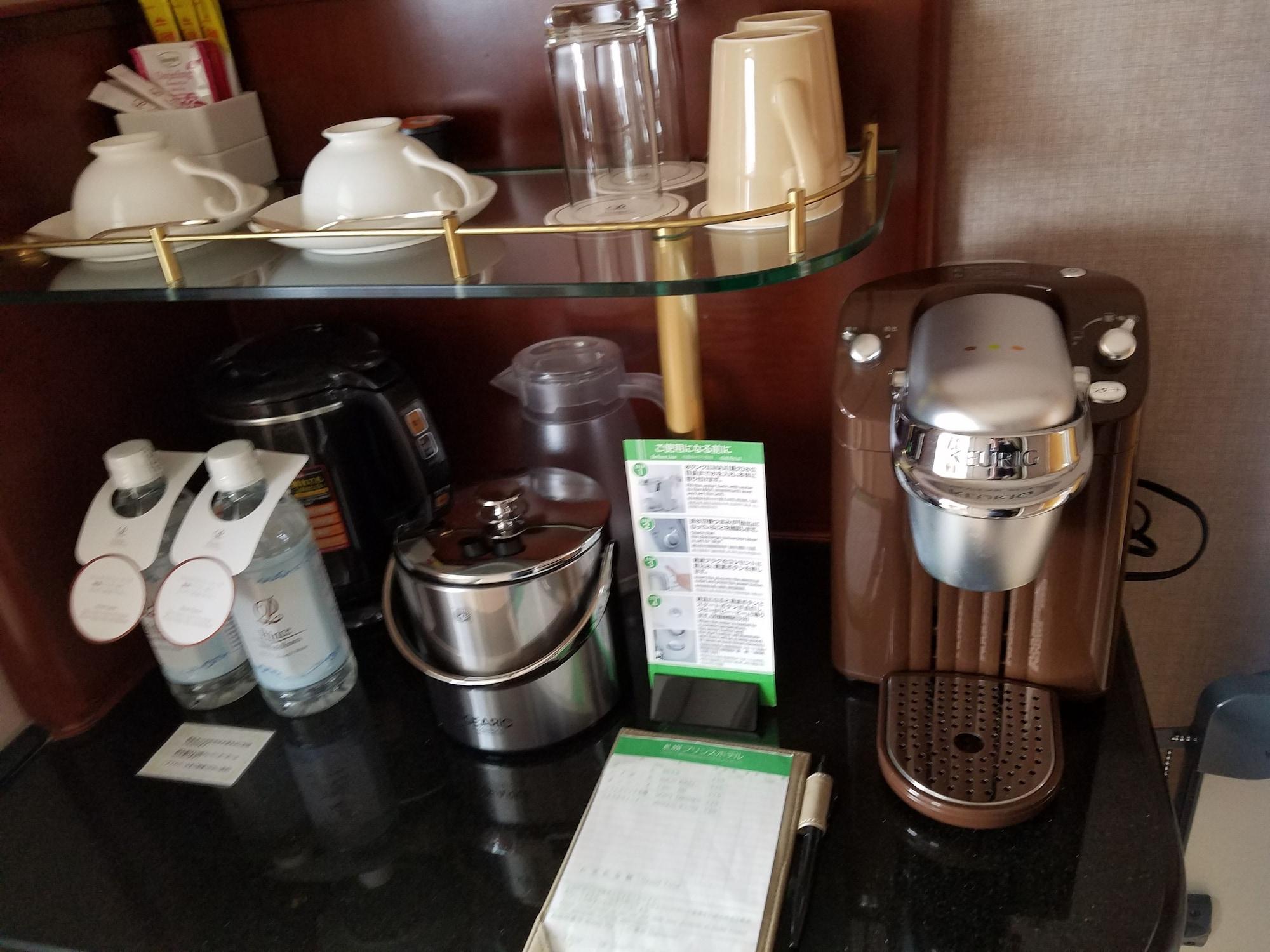 Sapporo Prince Hotel Екстериор снимка A Nespresso machine in a hotel room