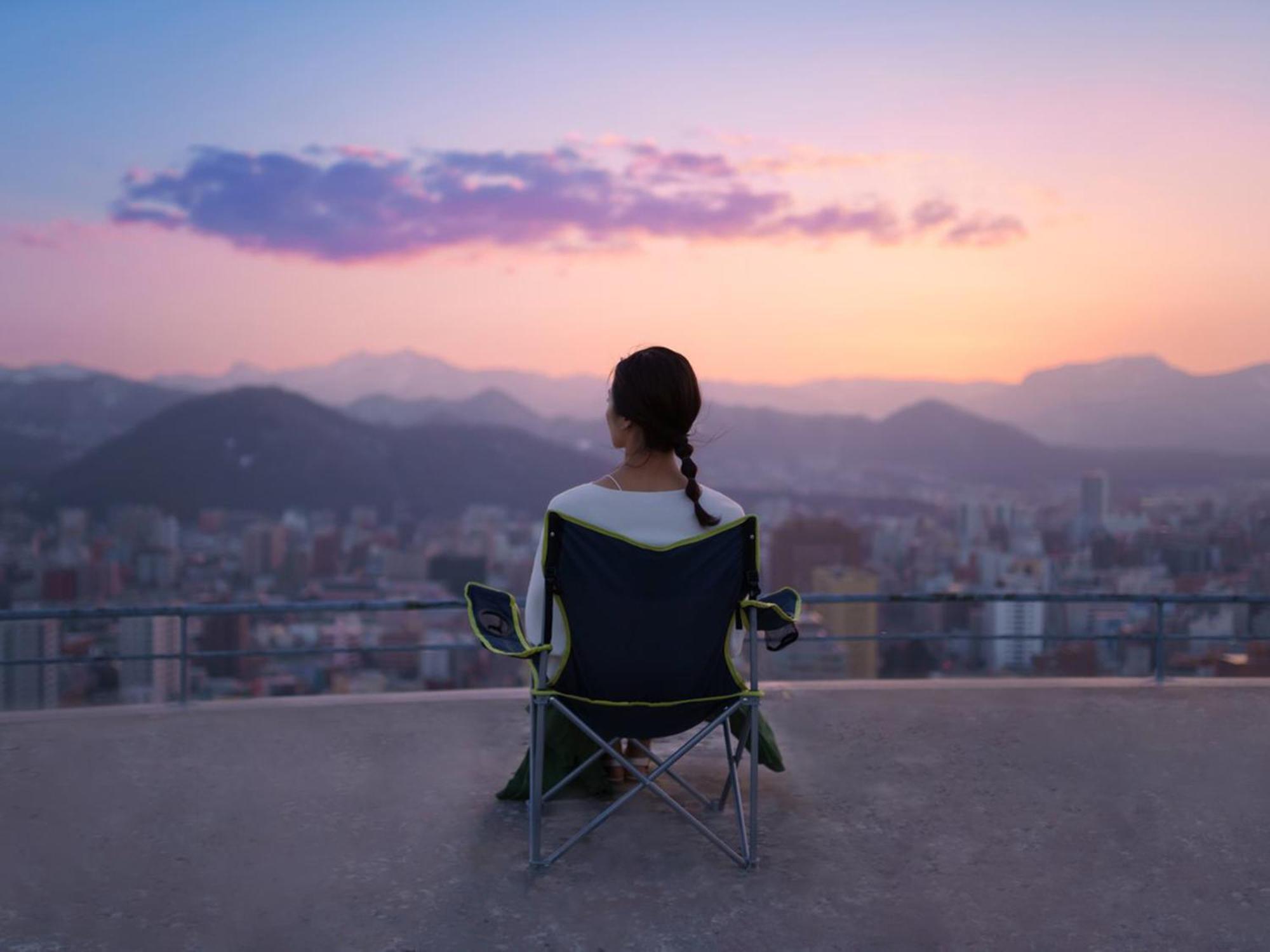 Sapporo Prince Hotel Екстериор снимка Sunset at the top of Mount Takami