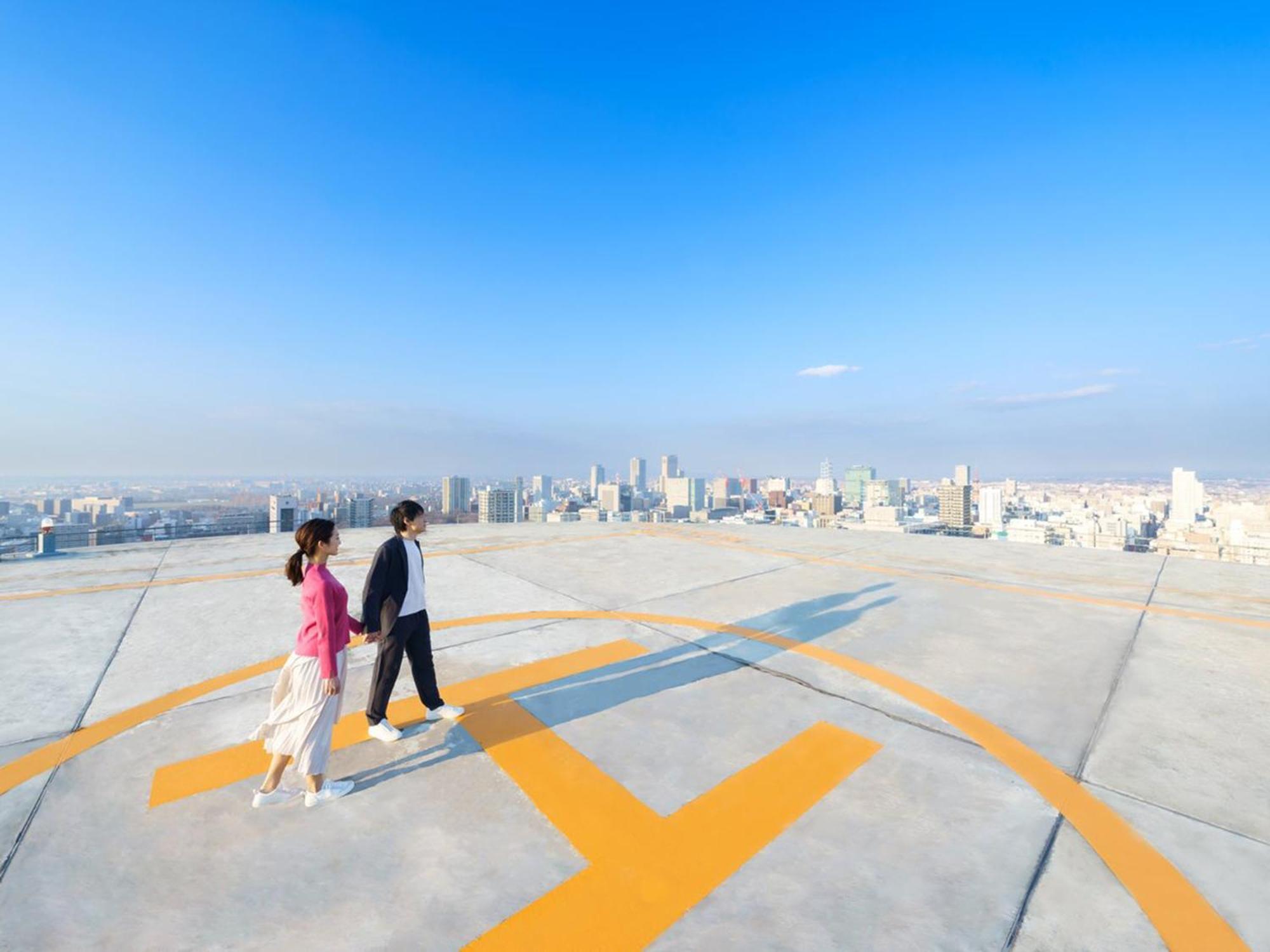 Sapporo Prince Hotel Екстериор снимка Helipad